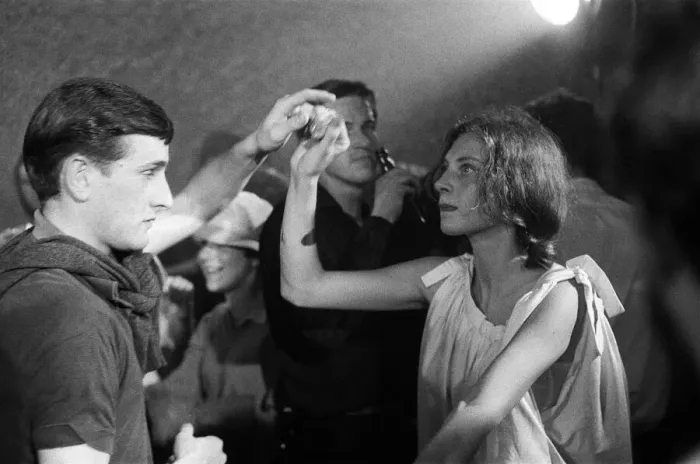 Framed Print : A Beatnik party at Hampstead. August 1960 Framed Print : A Beatnik party at Hampstead. August 1960