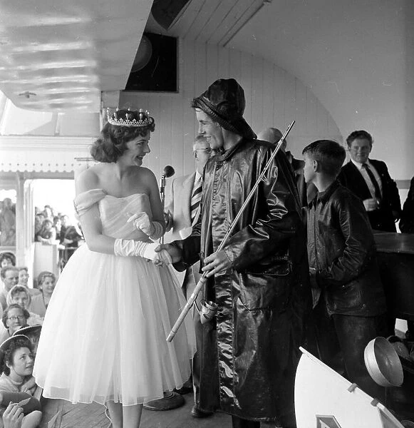 Beauty Queen at Blackpool 5th August 1958