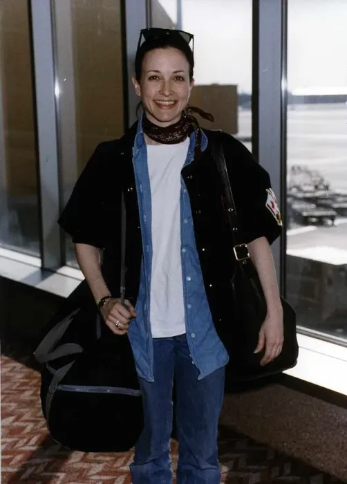 Framed Print : Bebe Neuwirth actress at Los Angeles Airport Framed Print : Bebe Neuwirth actress at Los Angeles Airport