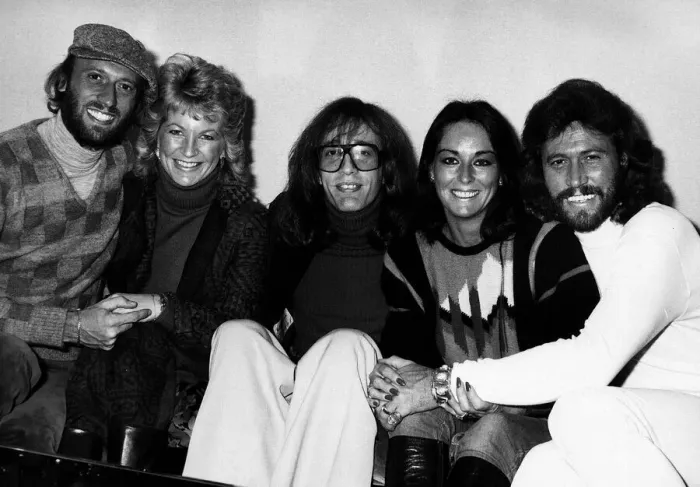 Framed Print : Bee Gees family photo