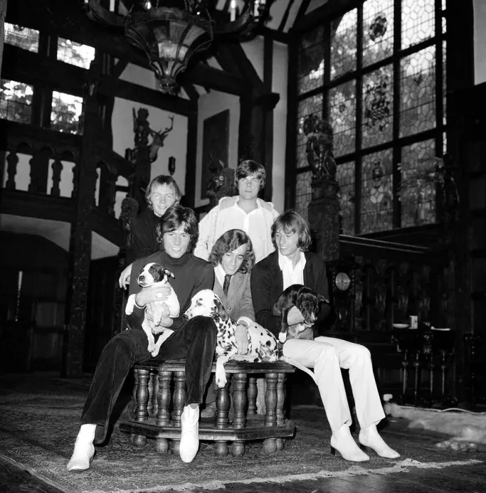 Framed Print : The Bee Gees - Pop Group 18th September 1968 Framed Print : The Bee Gees - Pop Group 18th September 1968