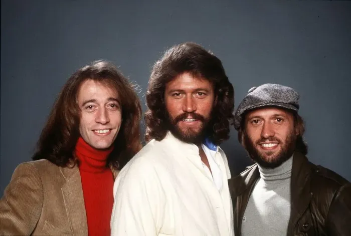 Framed Print : Bee Gees singers all three are brothers and sing in a pop group Framed Print : Bee Gees singers all three are brothers and sing in a pop group