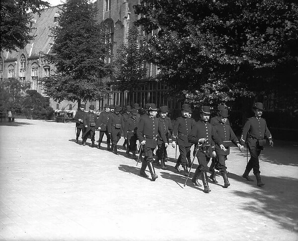 Belgian Prison Guards during World War One Circa 1915