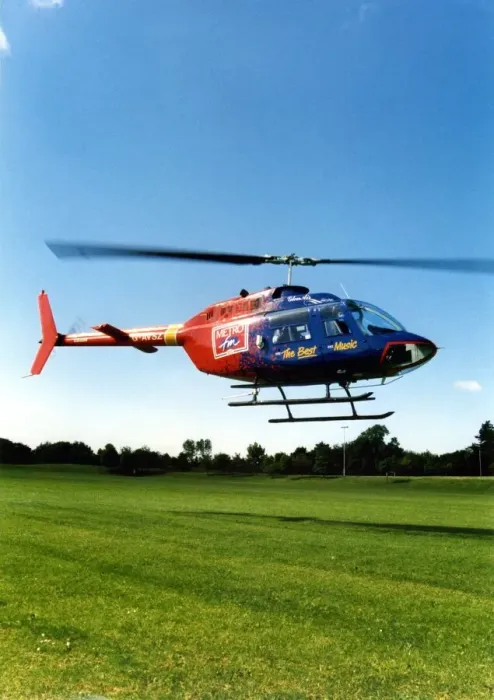 Framed Print : The Bell 206B Jet Ranger, operated by Glenair Helicopters Ltd Framed Print : The Bell 206B Jet Ranger, operated by Glenair Helicopters Ltd