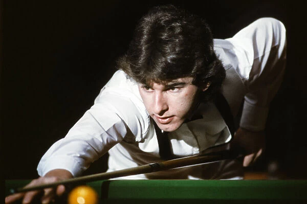 Benson and Hedges Championship at Wembley. Canadian snooker player Kirk Stevens in