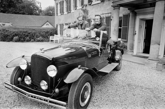 Framed Print : The Bentley Car, being driven by enthusiasts in the Berkshire area on Britain during an Framed Print : The Bentley Car, being driven by enthusiasts in the Berkshire area on Britain during an