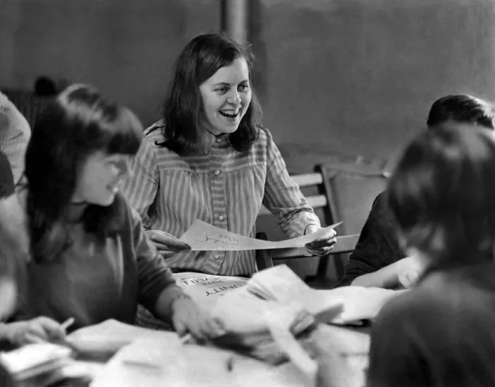 Framed Print : Bernadette Devlin of Cookstown, N. Ireland candidate for Mid Ulster Election