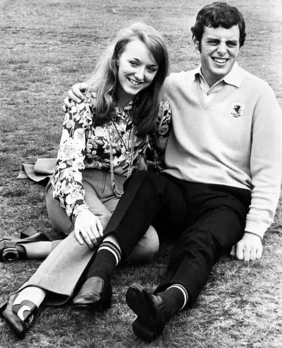 Framed Print : Bernard Gallagher Sept 1969 (20) meet the grand daughter of the donor of the Ryder Cup Framed Print : Bernard Gallagher Sept 1969 (20) meet the grand daughter of the donor of the Ryder Cup