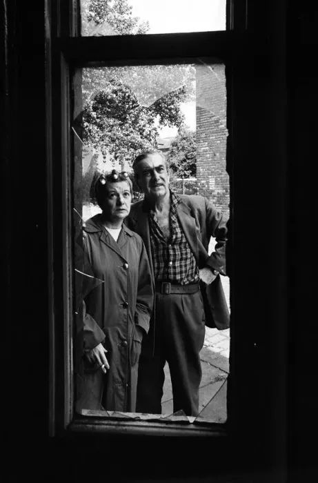 Framed Print : Bernard Youens and Jean Alexander who play Stan Ogden and wife Hilda in Granada TV Framed Print : Bernard Youens and Jean Alexander who play Stan Ogden and wife Hilda in Granada TV