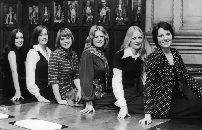 Framed Print : Six of the best. The six girls who won their way through to the finals of the Coventry Framed Print : Six of the best. The six girls who won their way through to the finals of the Coventry