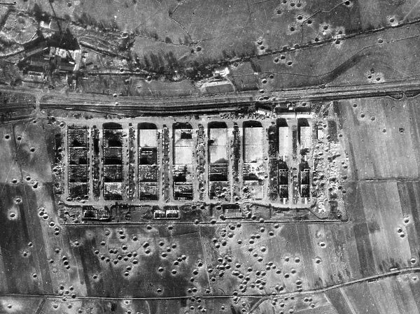 This is how the Bettenhausen ordnance depot at Kassel, 110 miles north west of Cologne