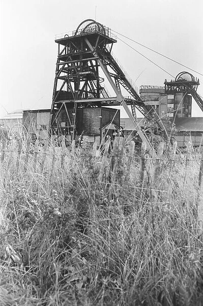 Betteshanger Colliery, Kent, threatened with closure. 1985