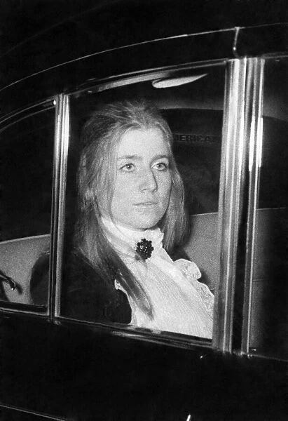 Bettina Lindsay daughter of Lord Balniel. November 1970 P006489