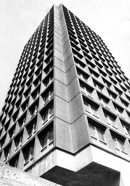 Bewick House high rise flats in Newcastle 2 April 1971