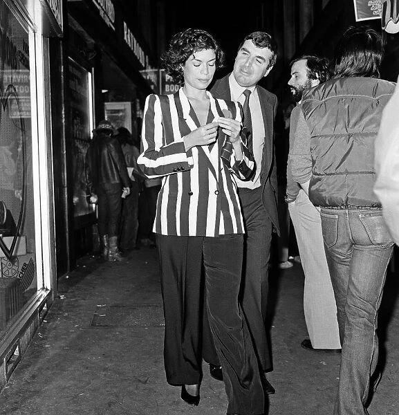 Bianca Jagger at Raymond Revuebar. 5th July 1981