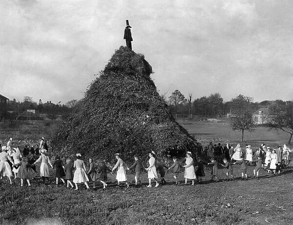 One of the biggest bonfires to be burnt is the huge 50 ft