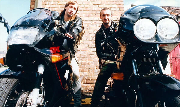 Biking brothers Sandy (left) and Alex McKenzie pictured with their pride