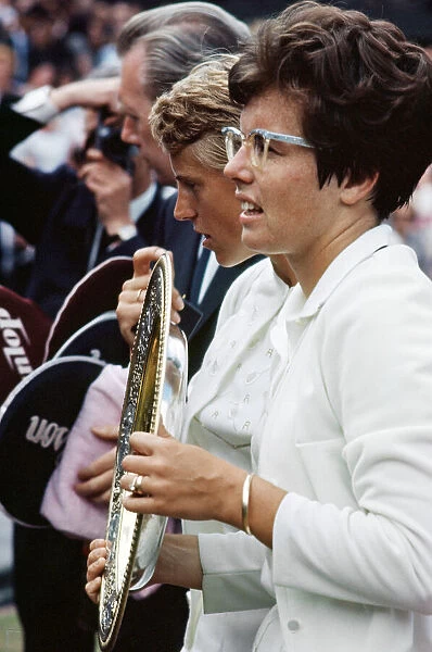 Billie Jean King successfully defended her title, defeating Ann Jones in the final, 6