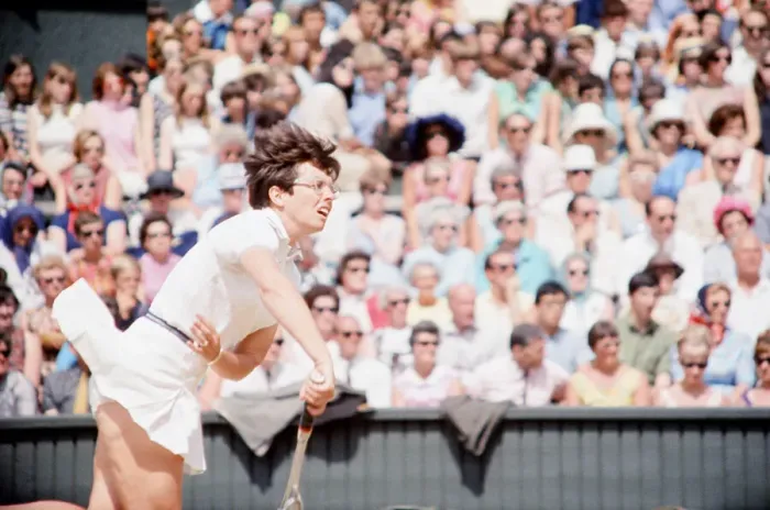 Framed Print : Billie Jean King was the two-time defending champion and successfully defended her title