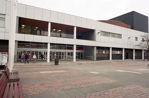 Billingham Forum, a leisure centre with indoor ice-rink and theatre