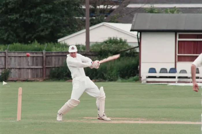 Framed Print : Billingham Synphonia V Marske, cricket at Billingham. Billingham Pro Ryan Miller in