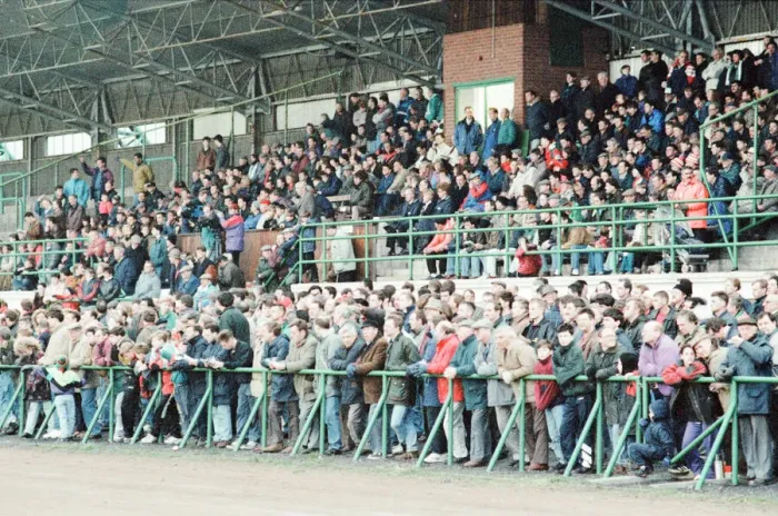 Framed Print : Billingham Synthonia 1-2 Woking, FA Trophy, Quarter final replay, Central Avenue Stadium