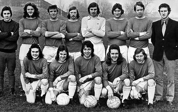 Billingham Synthonia, Football Team 17th November 1973. Billingham Synthonia are having a