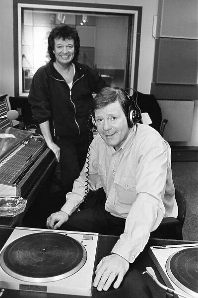 Billy Butler and Wally Scott, BBC Radio Merseyside Presenters