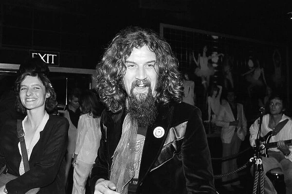 Billy Connolly at the new nightclub Stringfellows in Covent Garden, London