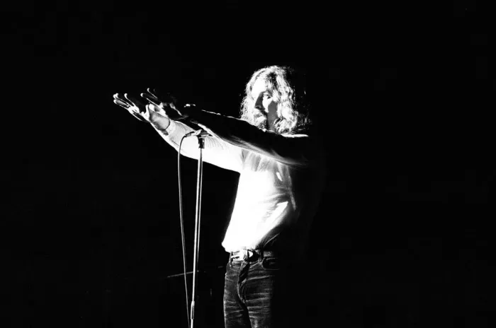 Framed Print : Billy Connolly on stage 9th January 1980 Framed Print : Billy Connolly on stage 9th January 1980