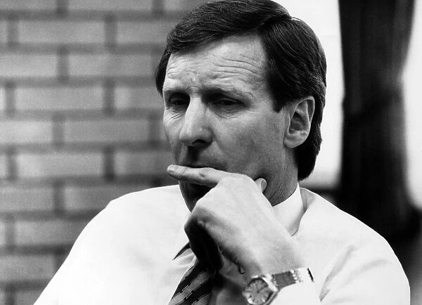 Billy McNeill, Aston Villa Football Manager 1986?1987. Pictured 11th February 1987
