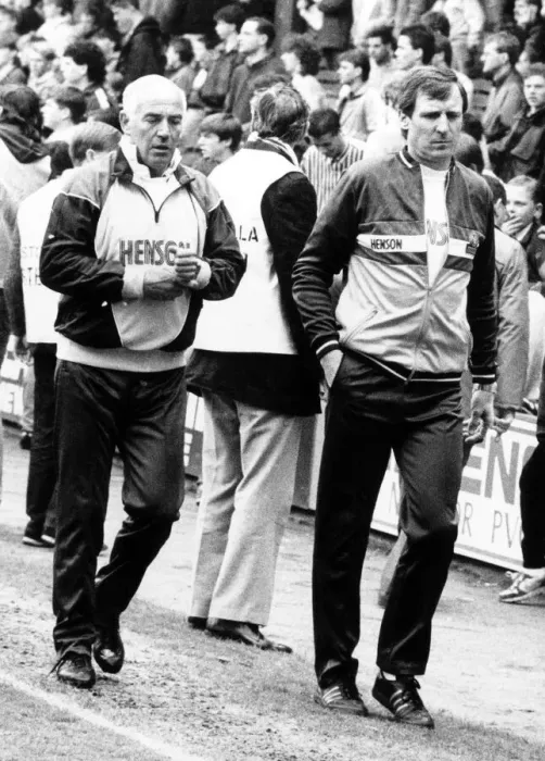 Framed Print : Billy McNeill, Aston Villa Football Manager 1986?1987. Down and Out Framed Print : Billy McNeill, Aston Villa Football Manager 1986?1987. Down and Out