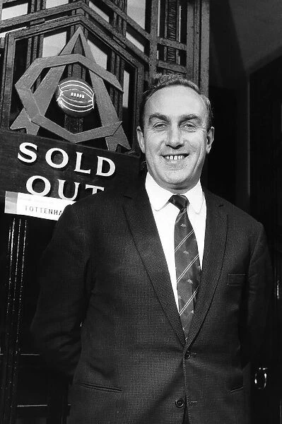 Billy Wright manager of Arsenal Football Club 1963 and former Wolves