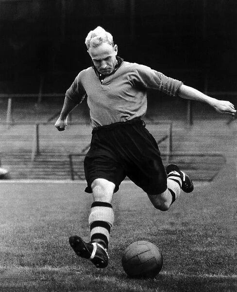 Billy Wright Wolverhampton Wanders and England footballer