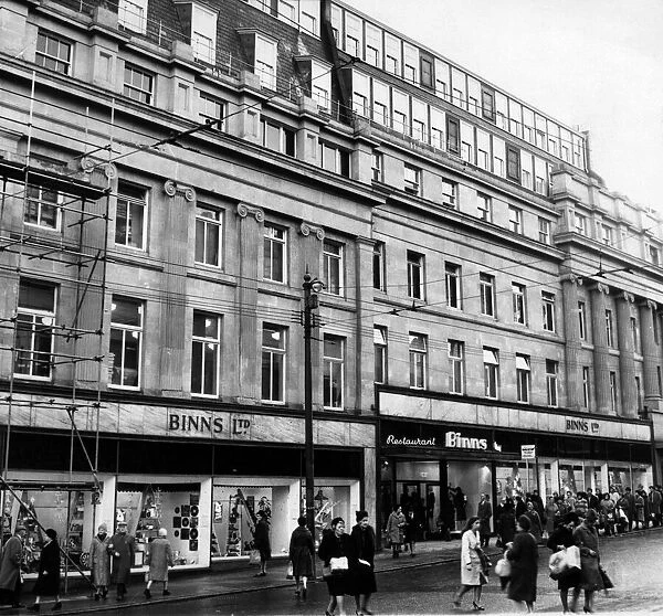 Binns Department Store, Newcastle, 18th November 1966