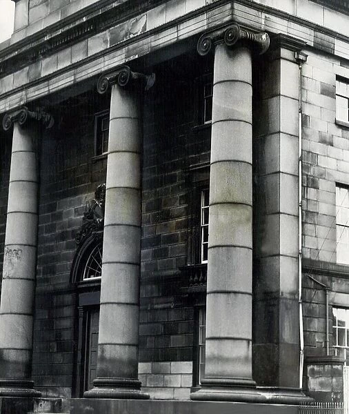 Birmingham The archway at Curzon Street Station. November 1965