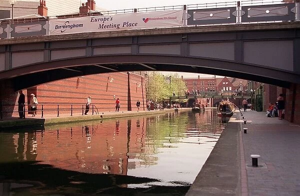 Birmingham Canal Brindley Place