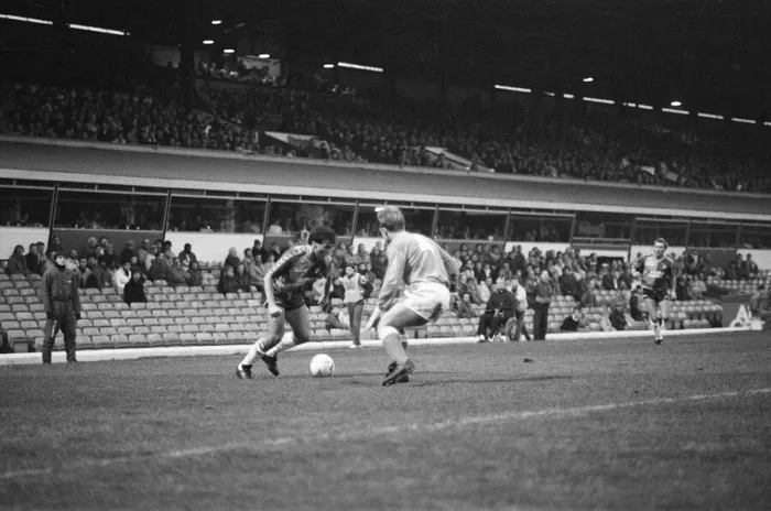 Framed Print : Birmingham City 1-2 Aston Villa, league division 2 match at St Andrews Framed Print : Birmingham City 1-2 Aston Villa, league division 2 match at St Andrews