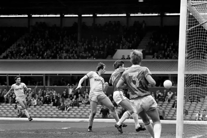 Framed Print : Birmingham City 1 v. Everton 1. May 1981 MF02-25-003 Framed Print : Birmingham City 1 v. Everton 1. May 1981 MF02-25-003
