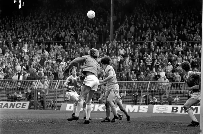 Framed Print : Birmingham City 1 v. Everton 1. May 1981 MF02-25-037