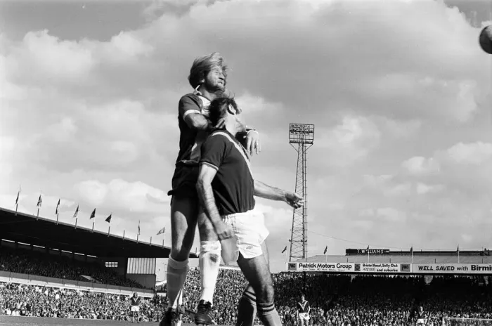 Framed Print : Birmingham City 4-0 Burnley, league match at St Andrews, Saturday 20th September 1975 Framed Print : Birmingham City 4-0 Burnley, league match at St Andrews, Saturday 20th September 1975