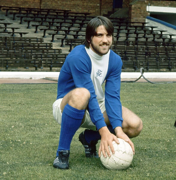 Birmingham City footballer Bob Latchford at St Andrews April 1972