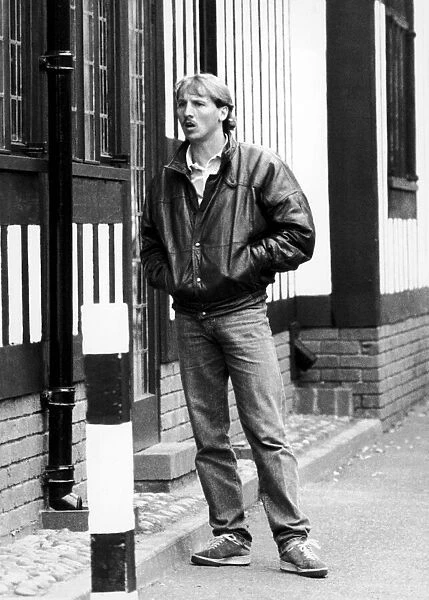 Birmingham City footballer Robert Hopkins. October 1985