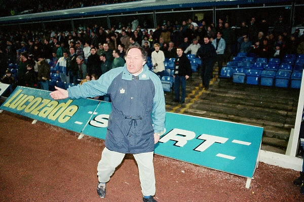 Birmingham City manager Barry Fry. Birmingham City v Kidderminster Harriers