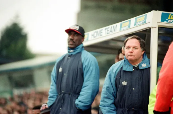 Framed Print : Birmingham City manager Barry Fry in the dugout. Birmingham City v Kidderminster Harriers Framed Print : Birmingham City manager Barry Fry in the dugout. Birmingham City v Kidderminster Harriers
