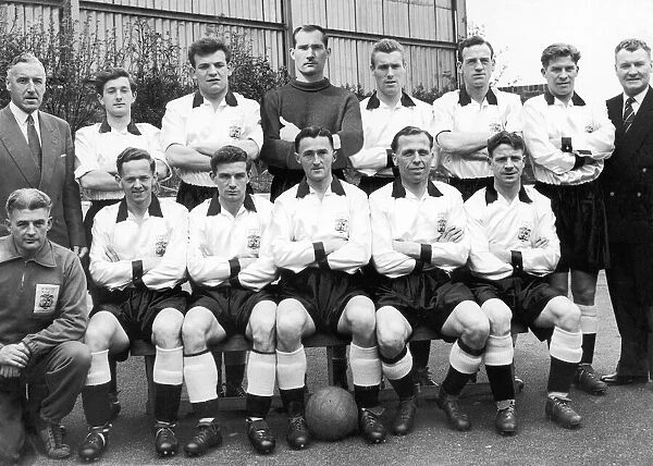 Birmingham City team, 1956