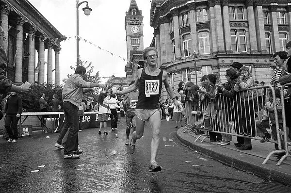 Birmingham Marathon, West Midlands. 20th September 1981