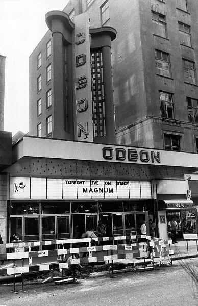 The Birmingham Odeon cinema, New Street, Birmingham, West Midlands. March 1987