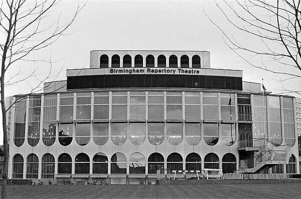 Birmingham Repertory Theatre, Broad Street, Birmingham. 28th March 1972