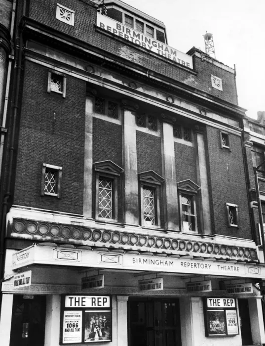 Framed Print : Birmingham Repertory Theatre, now known as The Old Rep Theatre 26 May 1972